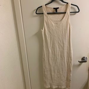 Forever 21 Jersey Dress - Beige ( Taupe ) ✨💛